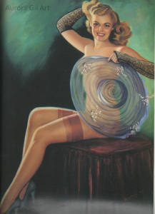 Sin título                                                        c. 1954                                                   Aurora Gil                                                   óleo sobre tela                                               99.8 x 80 cm